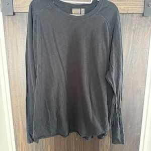 Zella Charcoal Gray Crew Neck Top
